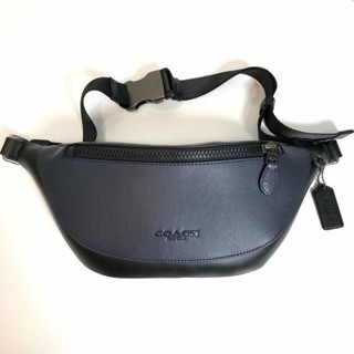 Waistbag f79149 Warren Belt Bag in Colorblock Black Antique Nickel