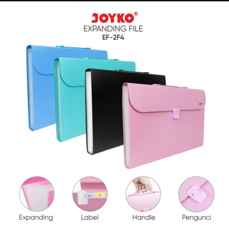 

Joyko Expanding File Map Harmonika EF 2F4 Tahan Air