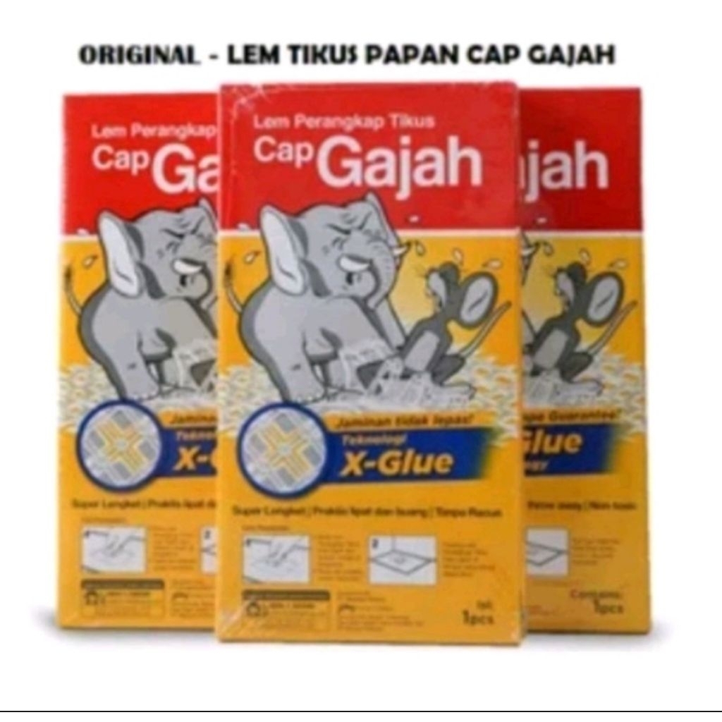 

LEM TIKUS PAPAN75GRM CAP GAJAH