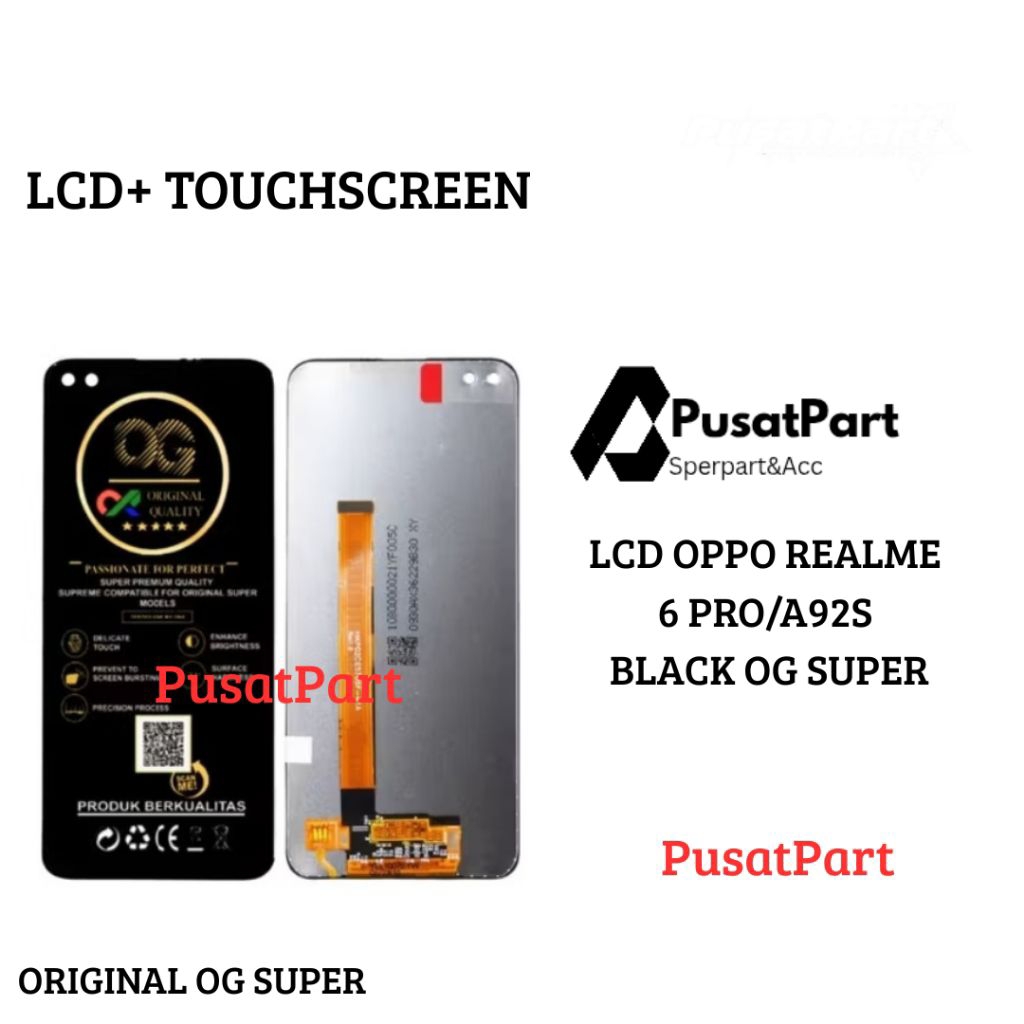 LCD OPPO REALME 6 PRO/ OPPO A92S  OG SUPER