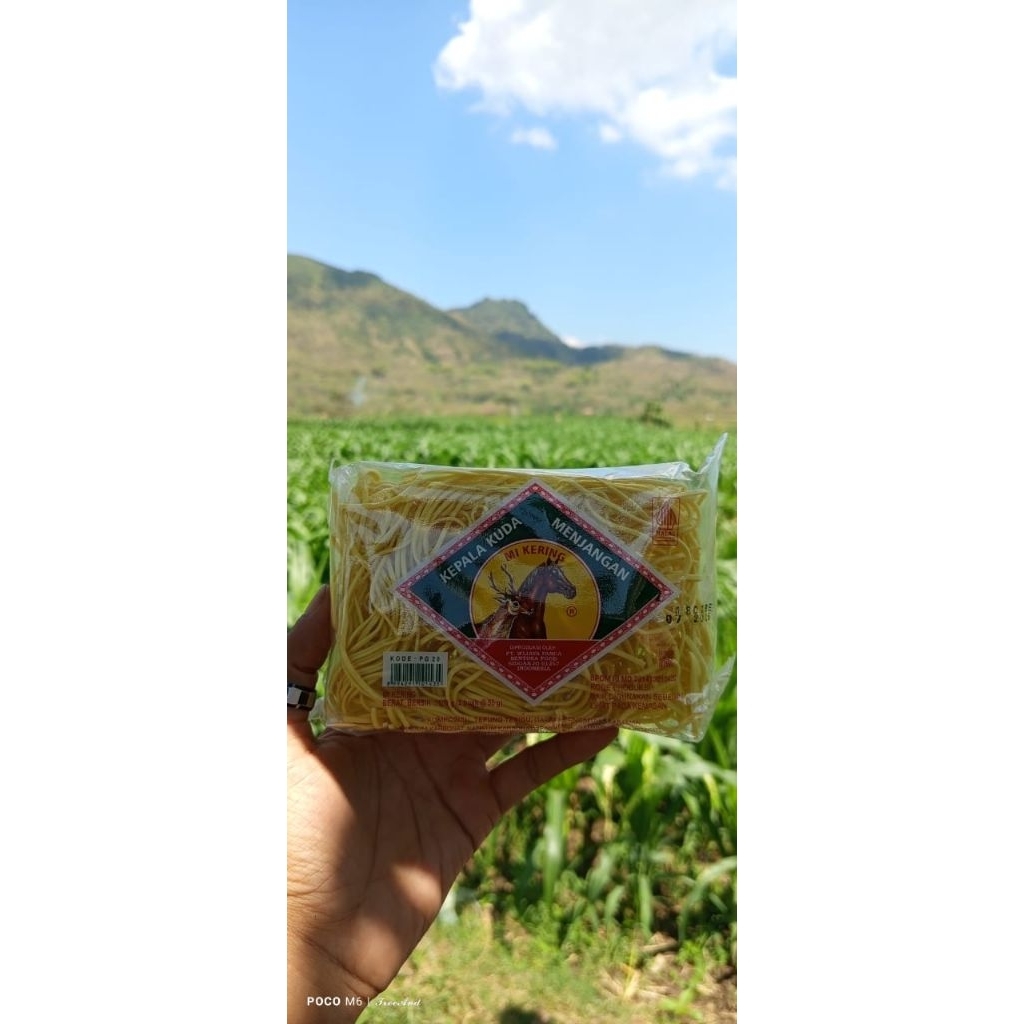 

mie kepala kuda menjangan variasi bulat dan pipih