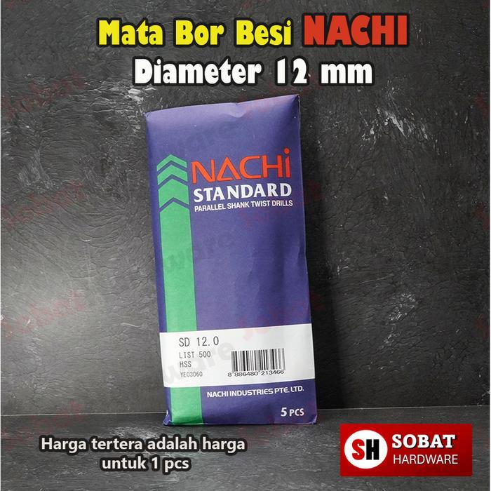 Mata Bor Besi Nachi - Nachi Mata Bor 12 mm