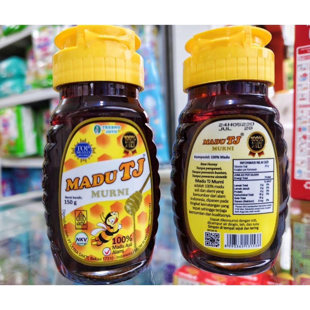 

Madu TJ Murni 150gram (100% alami)