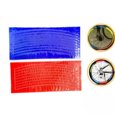 1 Set Paket Sticker Stiker Reflektif Sticker Ban Roda Velg Sepeda Aksesoris Velg Sepeda Pantul Cahay