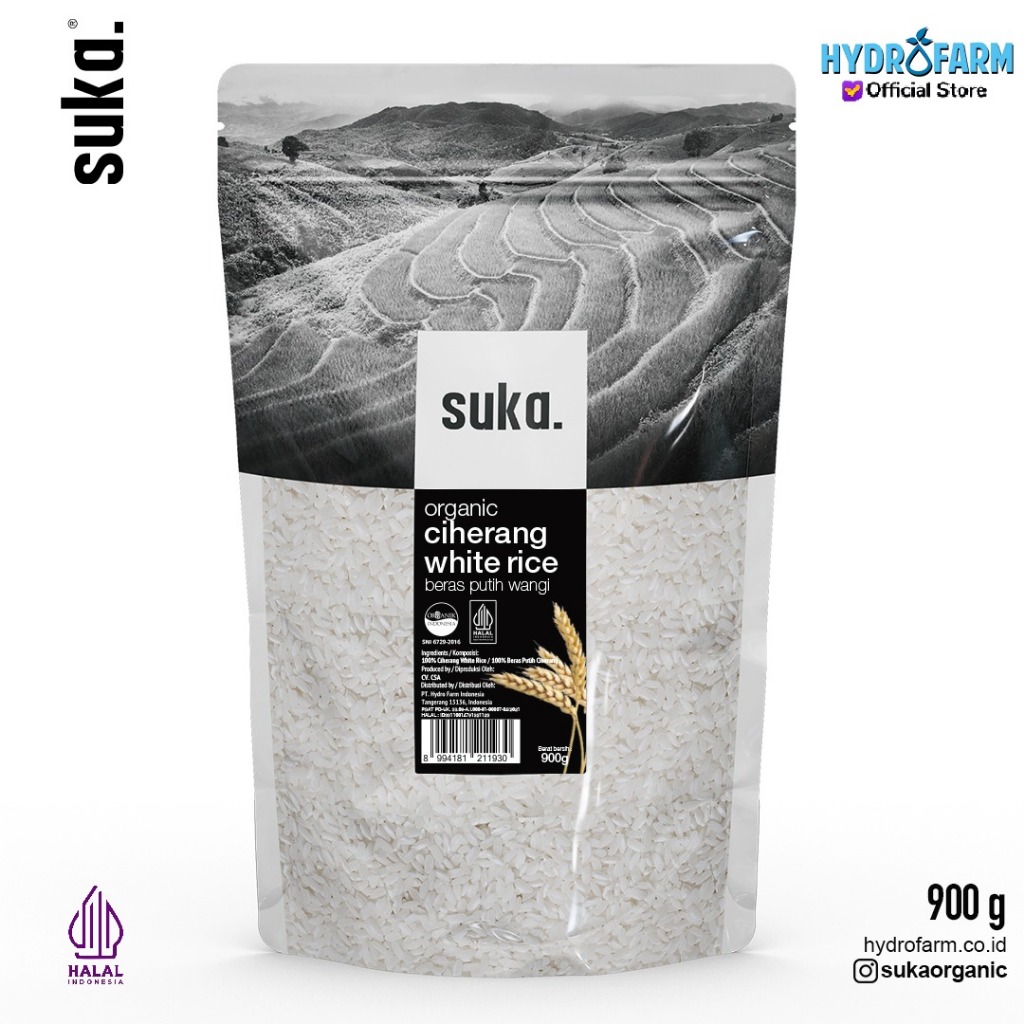 

Suka - Organic Ciherang White Rice / Beras Putih Ciherang