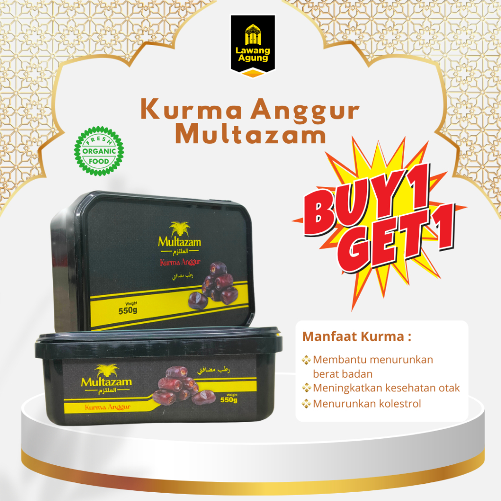 

BUY 1 GET 1 Kurma Anggur Multazam