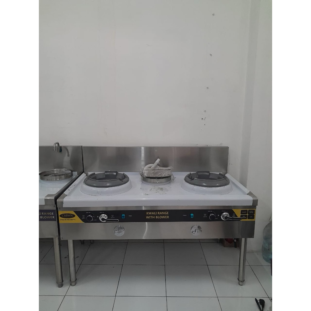 Kwali Range 2 Burner 1 Soup With Blower 2T1S Kompor