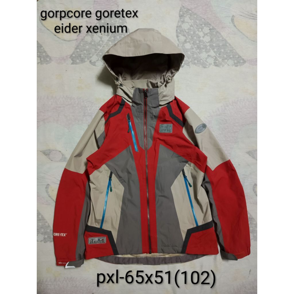 borong 2 pics gorpcore eider xenium seri Goretex dan seri windstopper