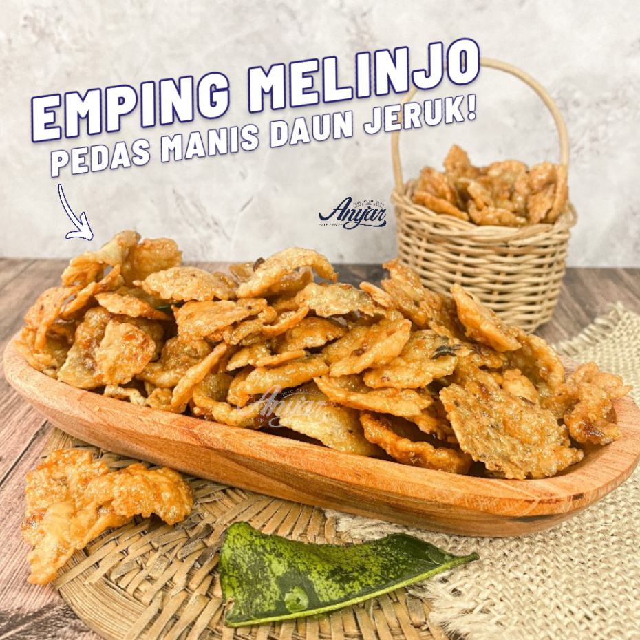 

Blinjo Pedas Manis / Emping Blinjo (Rasa Daun Jeruk) @250gr