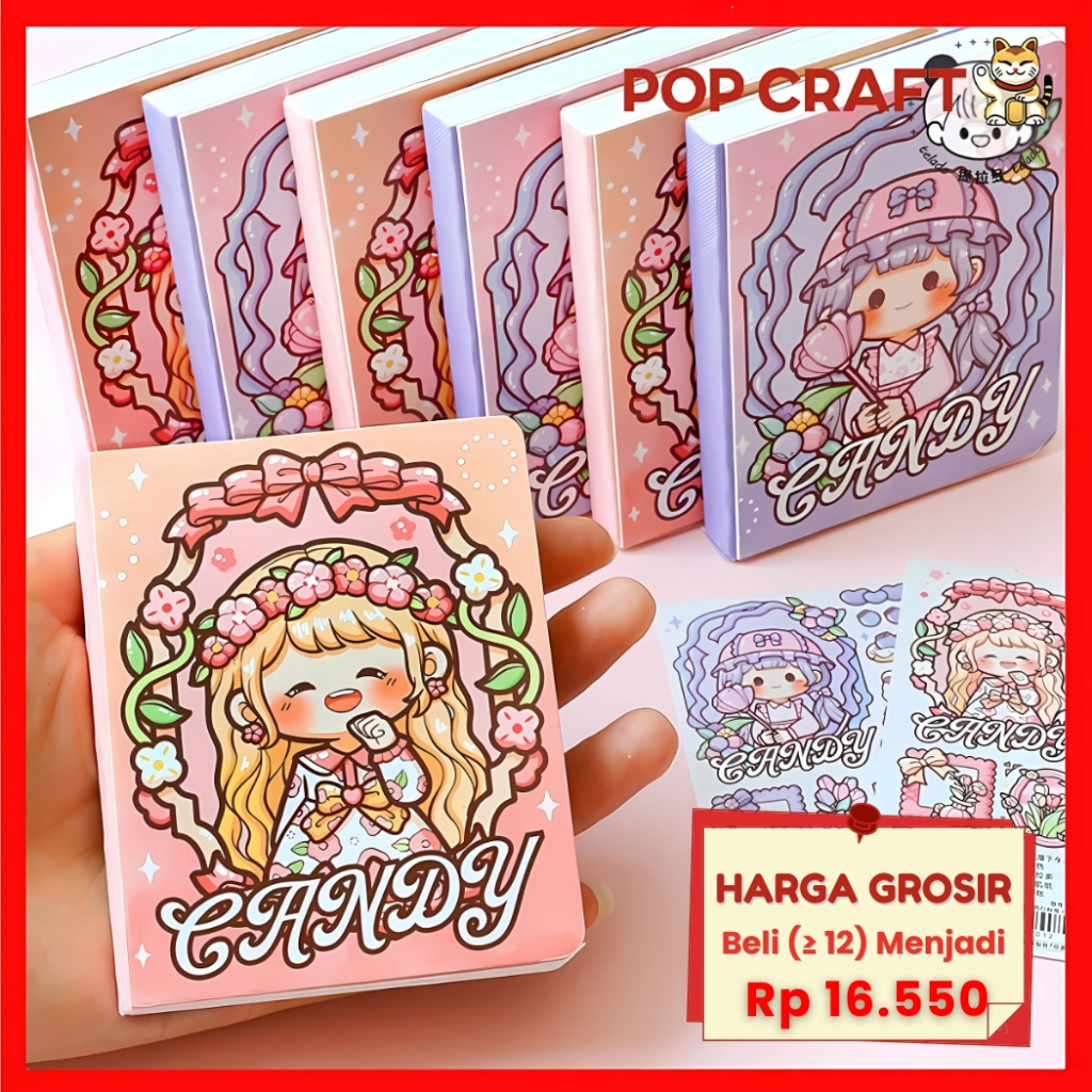 

PC Buku Diary Notebook Kecil Romantic Afternoon Tea Candy Book 80 Halaman Jurnal Perjalanan TLD121