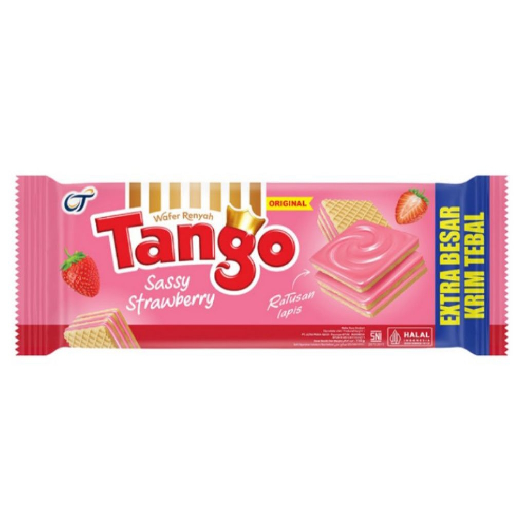 

Tango Wafer Sassy Stroberi 110 g