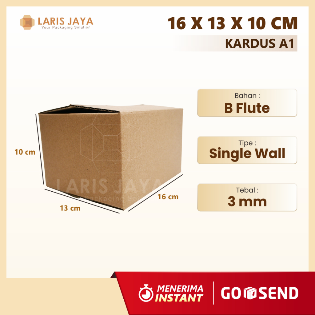 

Kardus | Box | Karton | Kotak Packing Hampers Gift Polos Baru - 16 x 13 x 10 cm ( Kardus 16 x 13 x 10 cm )