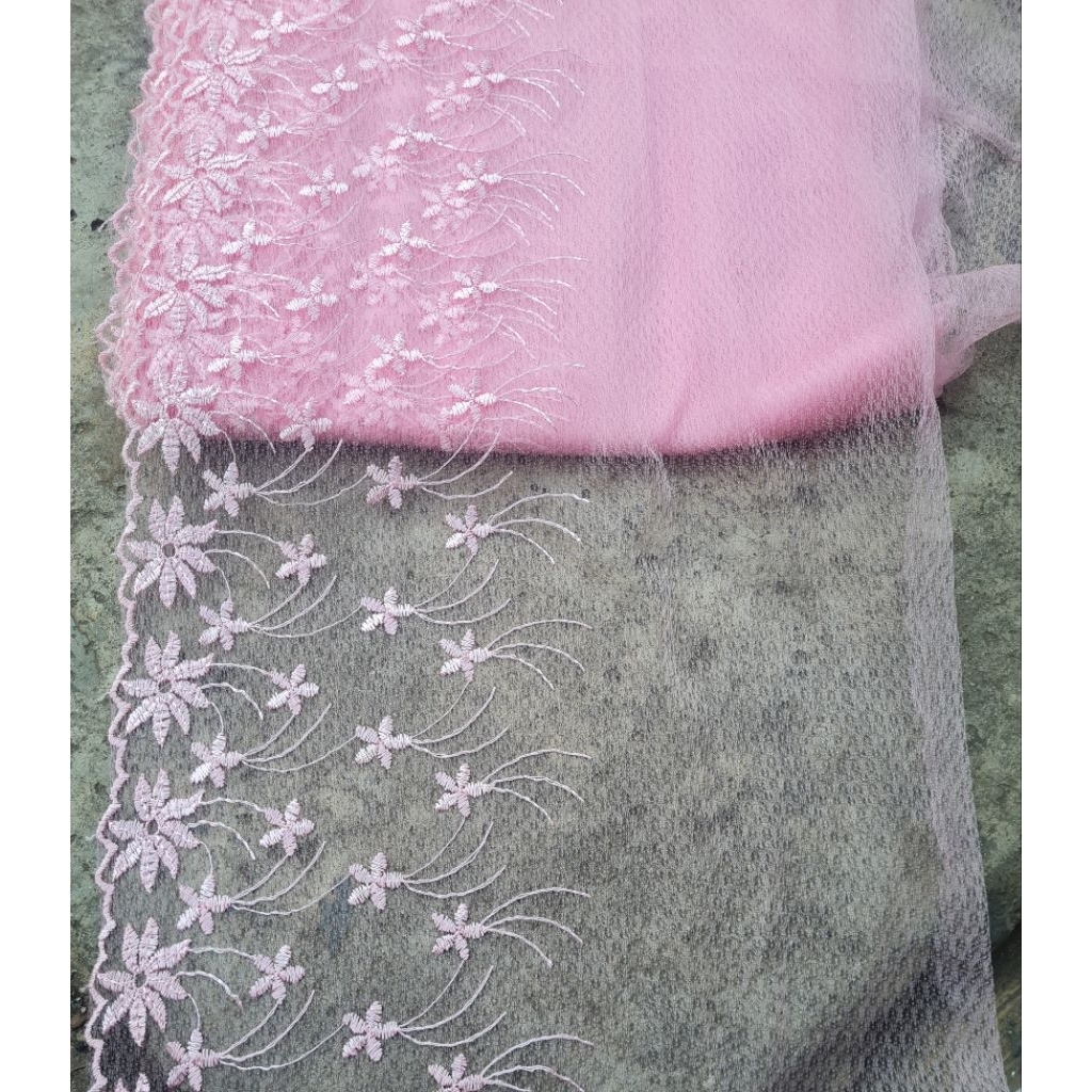 Renda tile lebar 30cm harga 10.000/1m