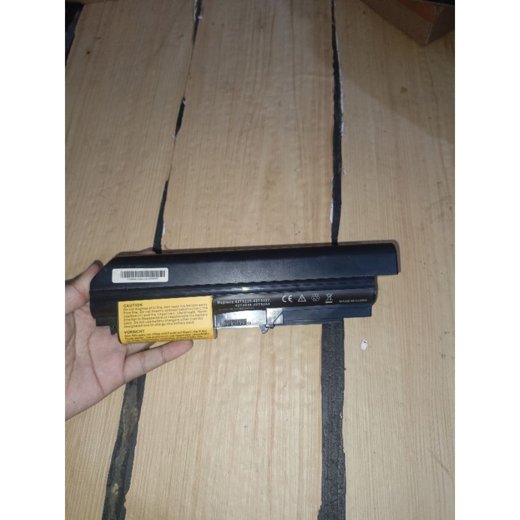 Baterai lenovo Thinkpad R400 T400 T61 R61i R60 R61 T60 second normal