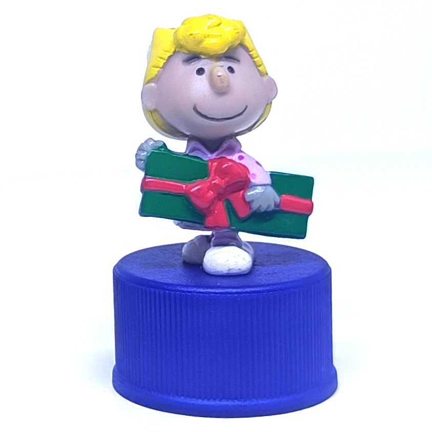 Peanuts x Pepsi Bottle Cap Figure Collection - Christmas Sally (Pajangan / JP Rare)