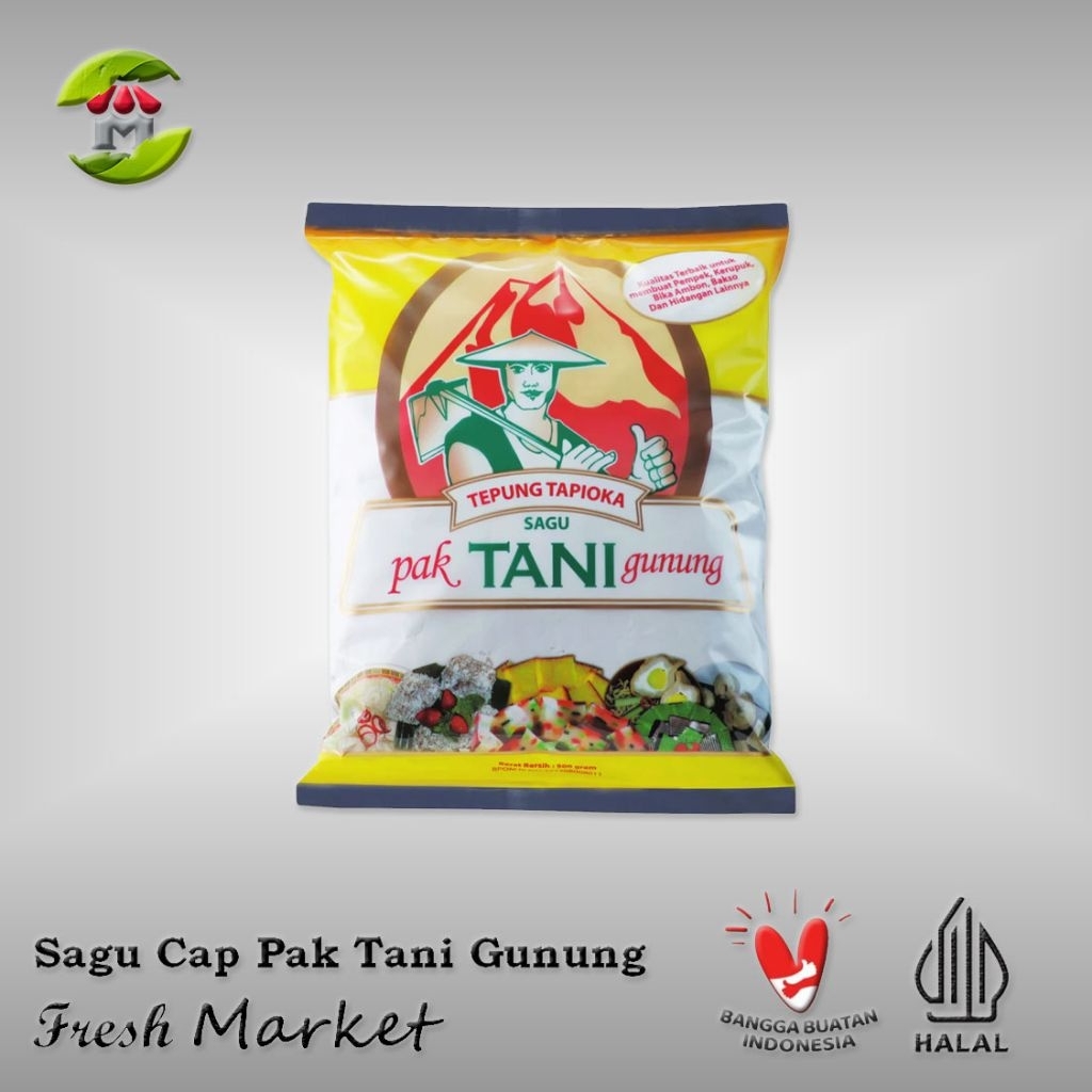 

[DEPOK] Rose Brand Tepung Tapioka Cap Pak Tani Gunung 500gr