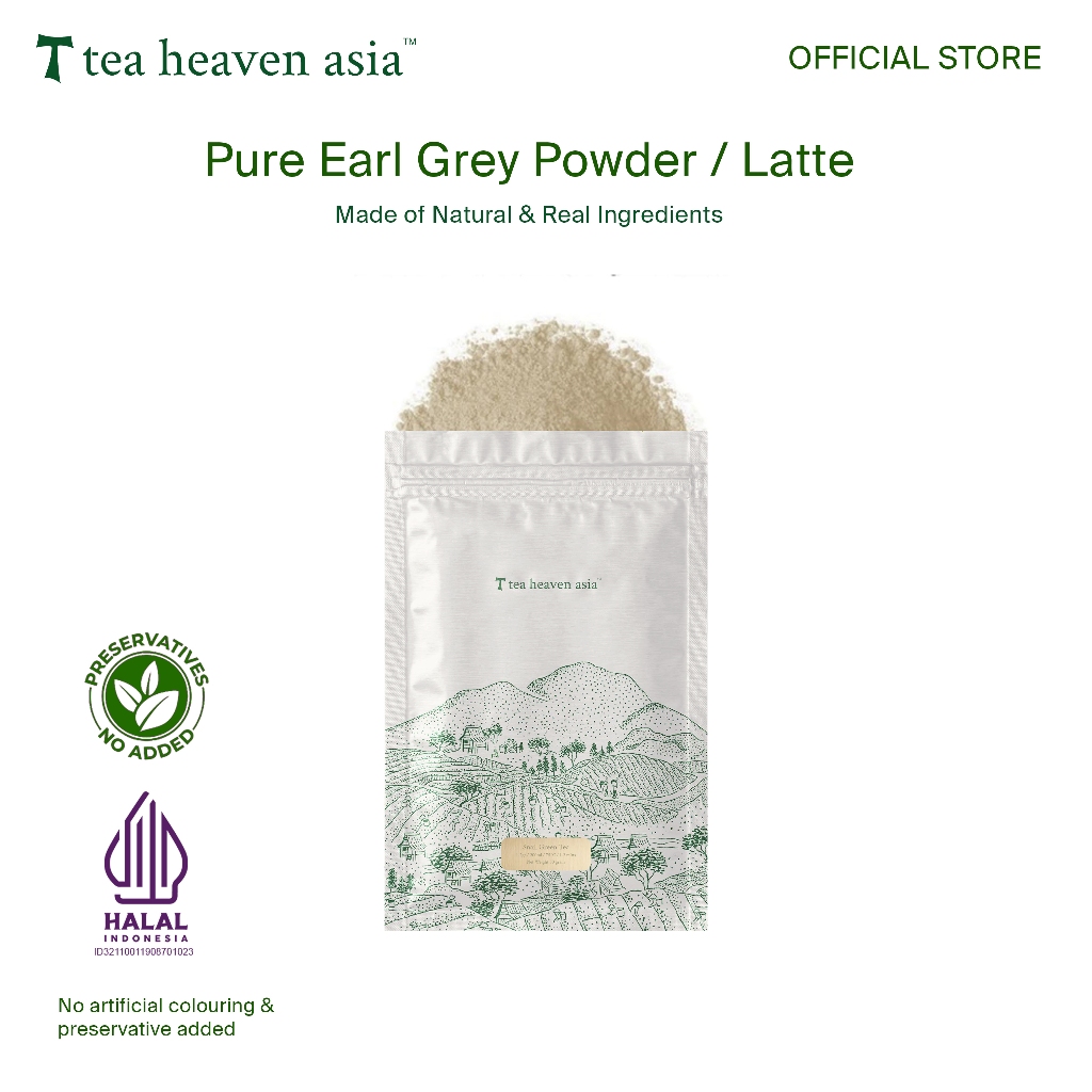 

Tea Heaven Earl Grey Powder 100gr
