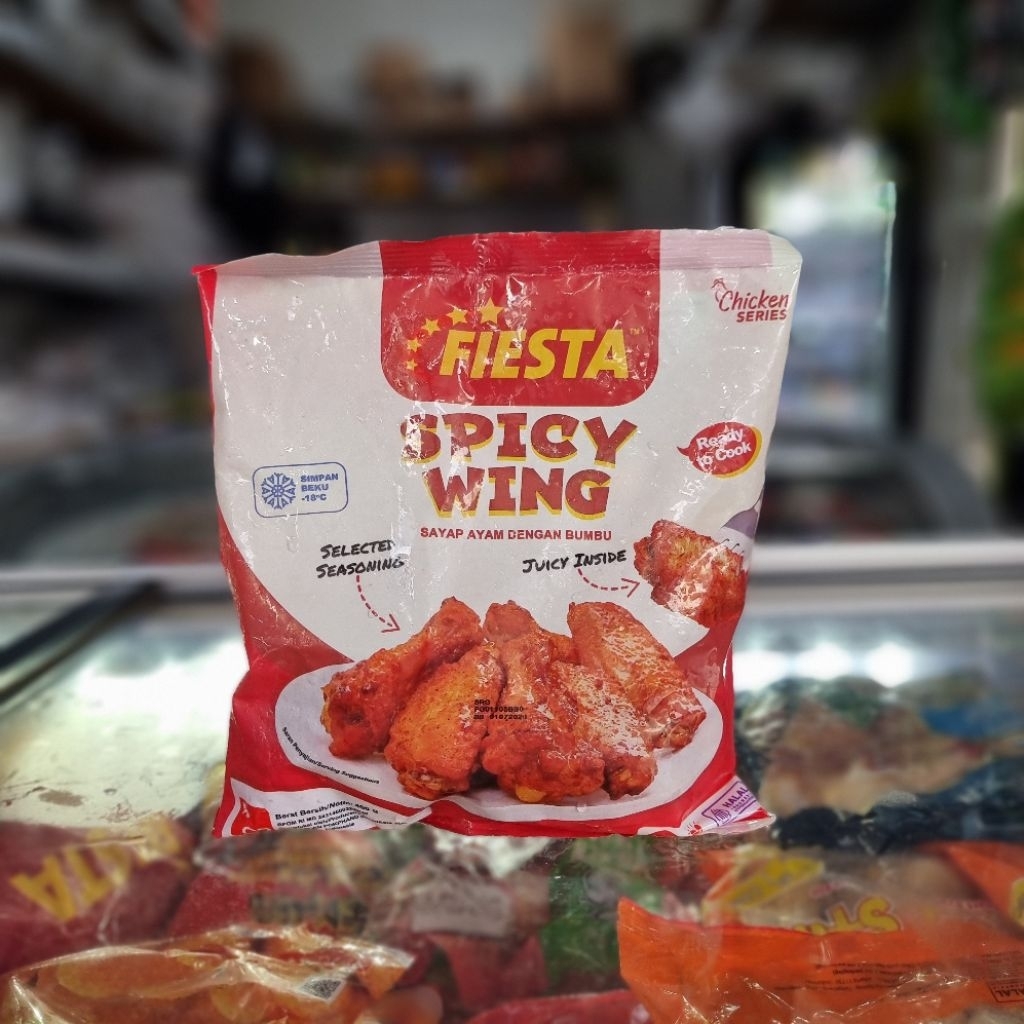 

Fiesta Spicy Wings Sayap Ayam Pedas 400g