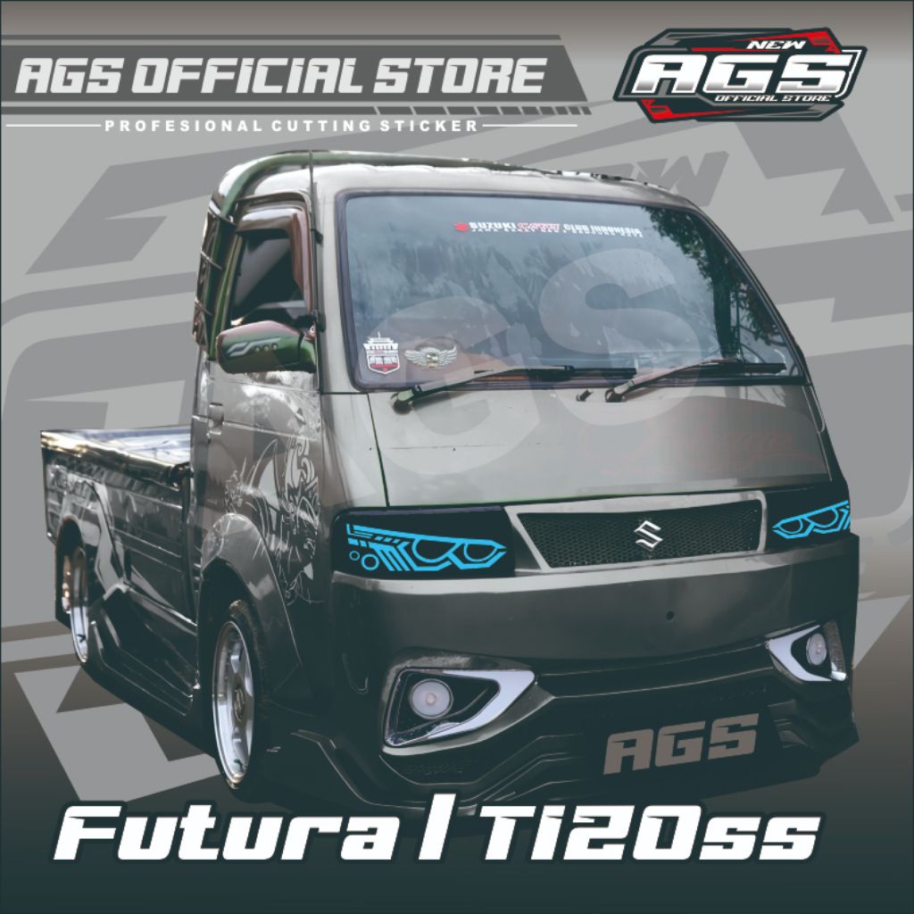 [PROMO] LIS LAMPU DEPAN MOBIL CARRY/FUTURA SEPASANG