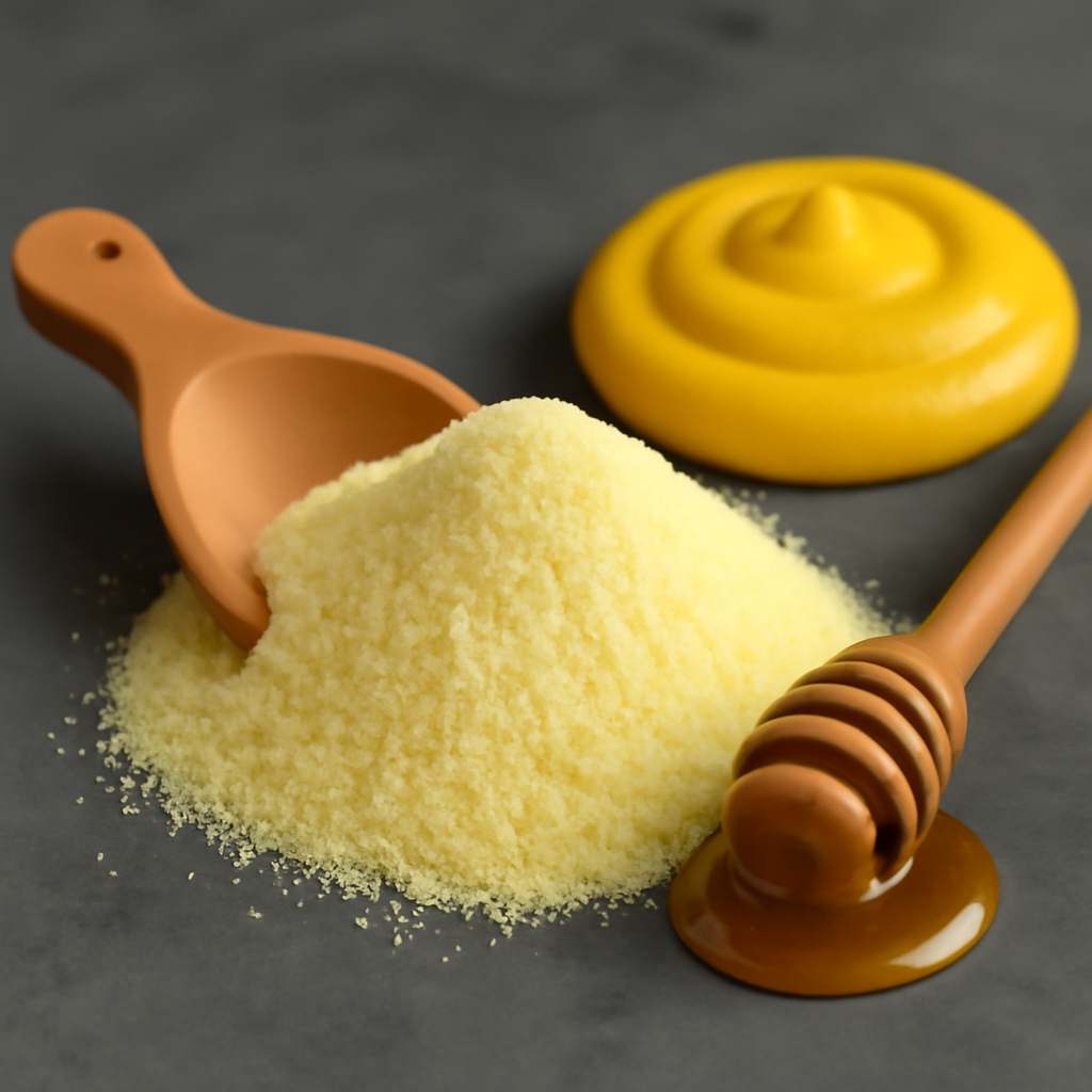 

Bumbu Tabur Rasa Honey Mustard Non MSG 1Kg Bubuk Tabur Madu Mustard No MSG 1 Kg Powder Murah GAFI