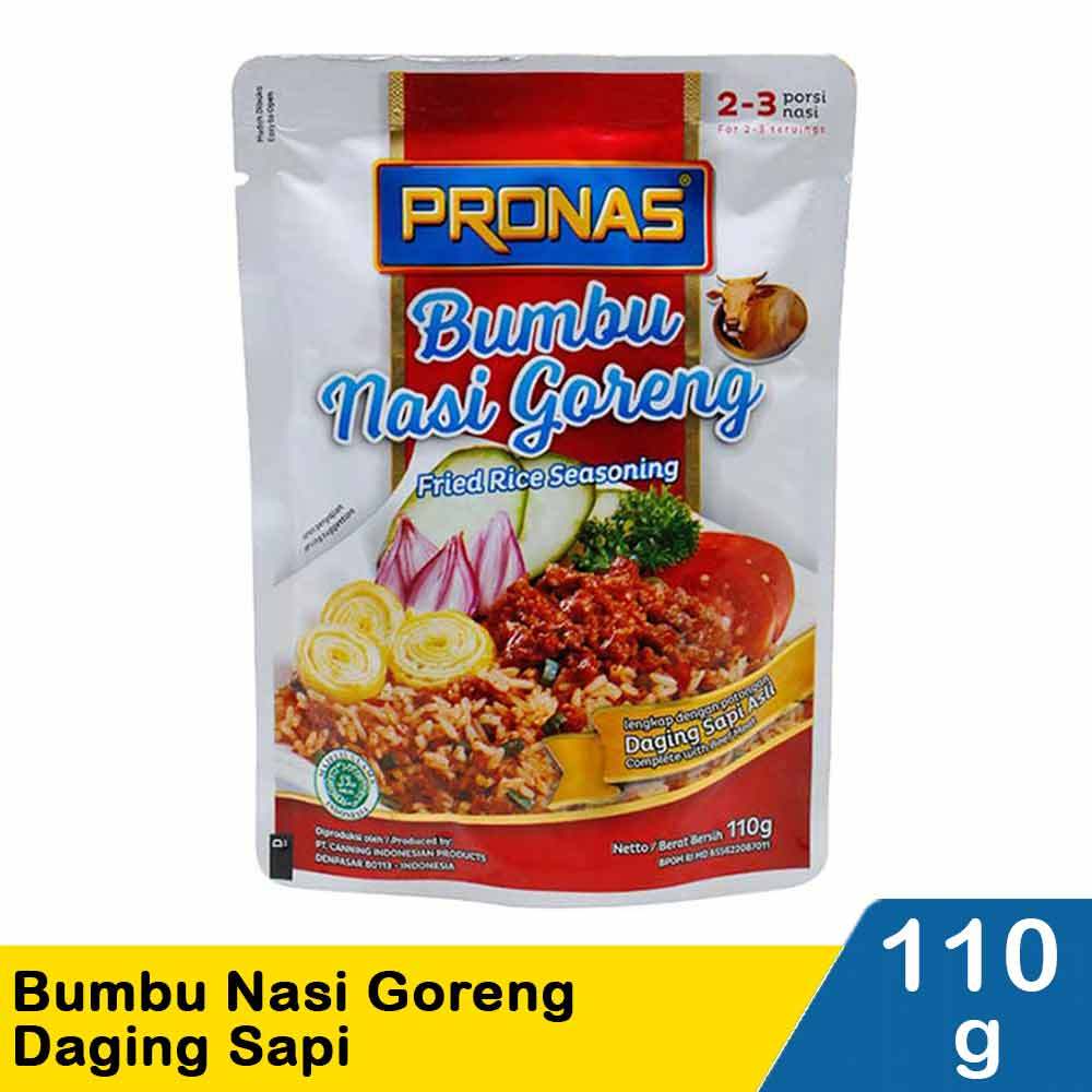 

Pronas Bumbu Nasi Goreng 110gram - Instant Seafood Flavor