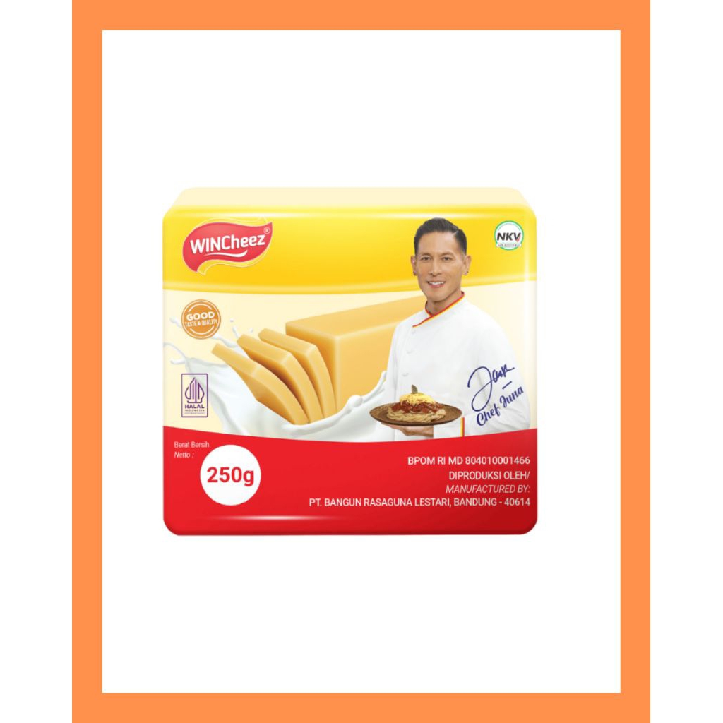 

Wincheez 250 gr (keju cheddar)