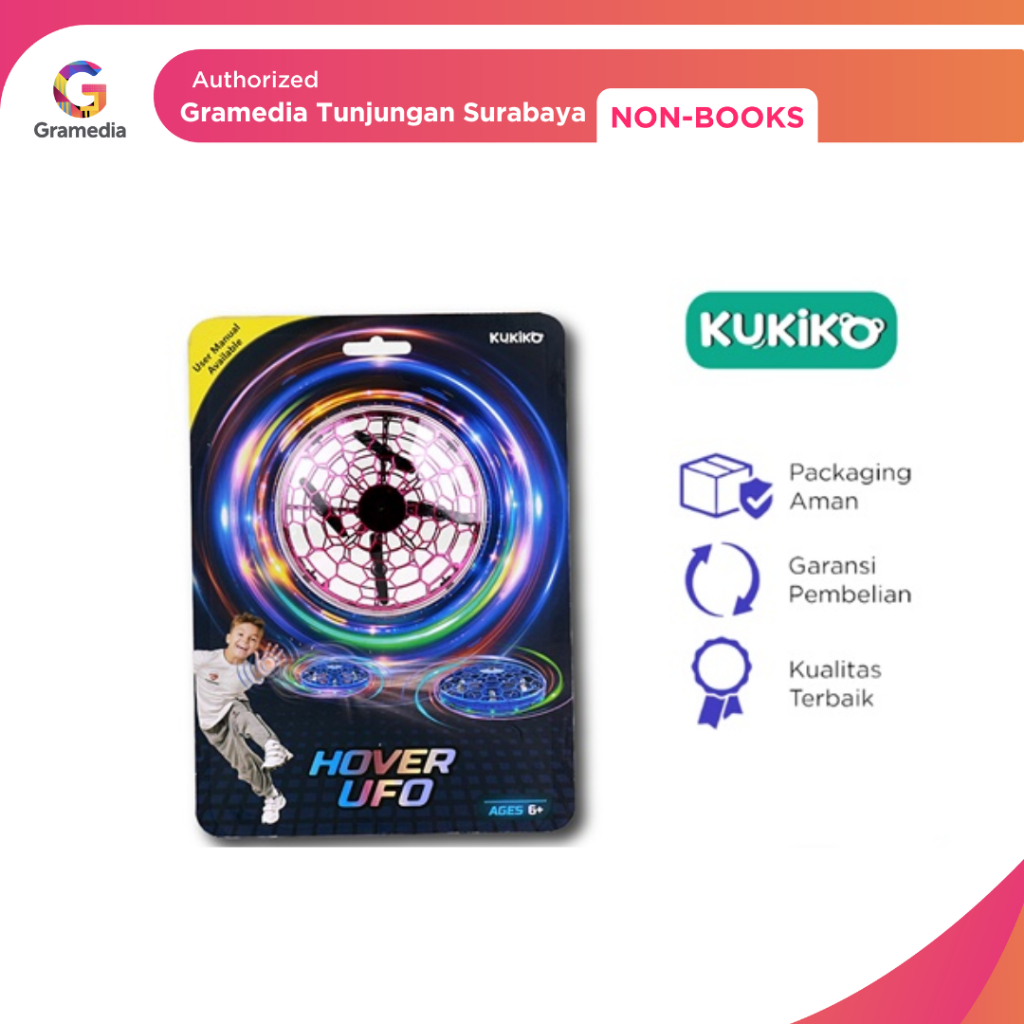 Gramedia Tunjungan : Toys Kukiko Hover Ufo