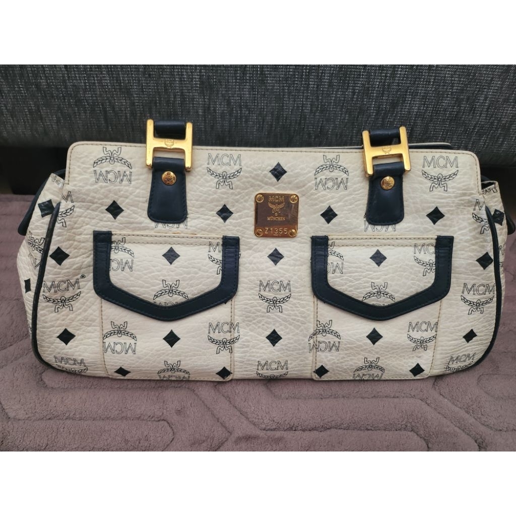 tas mcm original putih preloved