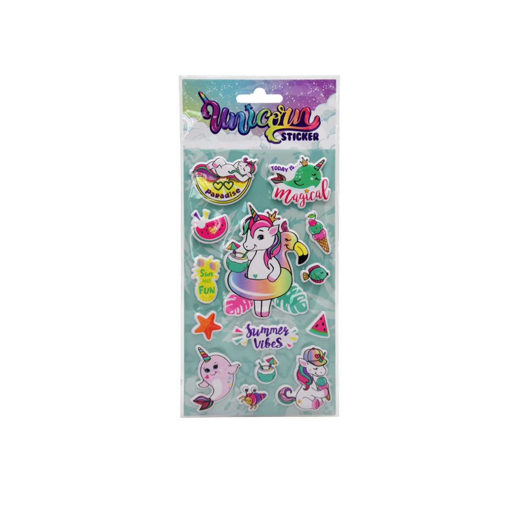 

Stiker Mainan Anak Karakter Unicorn Assorted