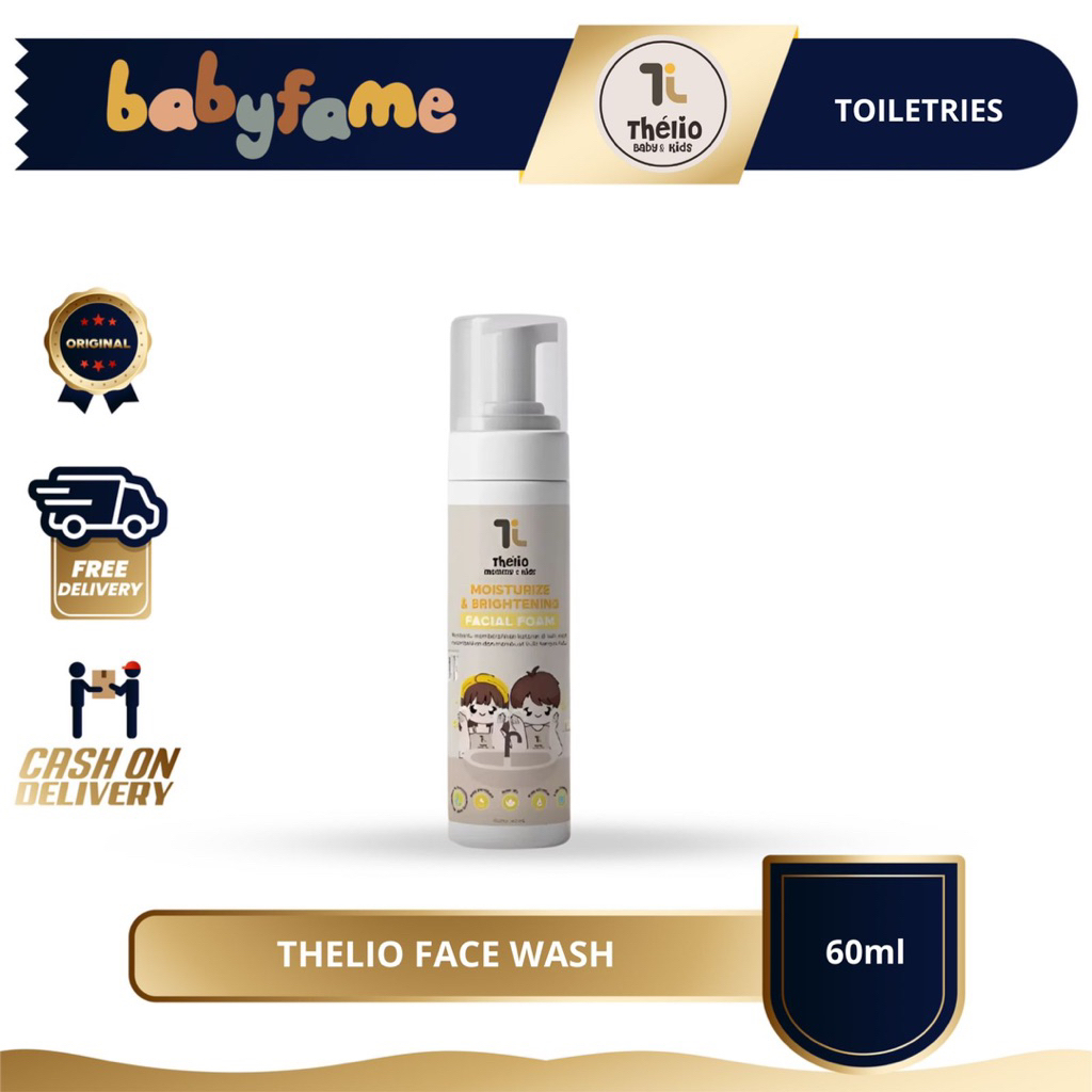 THELIO FACIAL FOAM | SABUN CUCI MUKA ANAK | 60ML