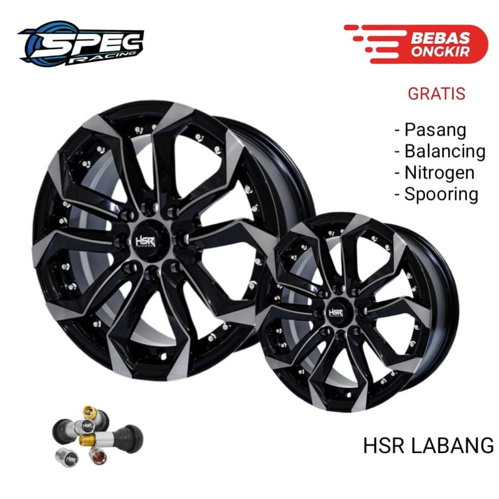 Velg Mobil Racing Hsr Labang Ring 15 Untuk City Calya Sigra Avanza Xenia Dan Livina