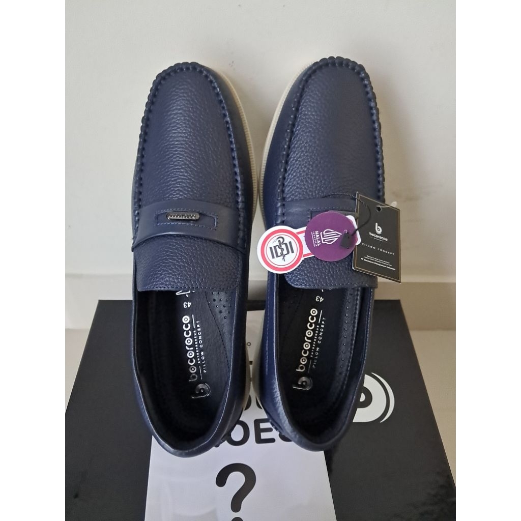 Sepatu Bocorocco type U Barca 15 Navy size 43 (ori new 100%)