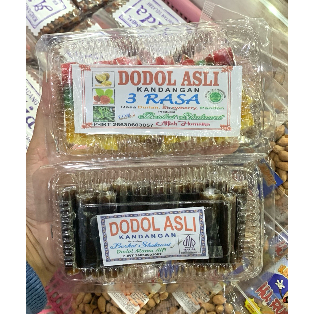 

(KEMASAN MIKA ISI 13GULUNG) DODOL ASLI KANDANGAN “MAMA ALFI”