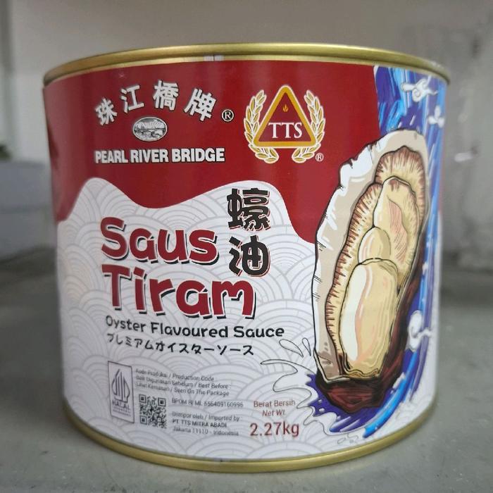 

[HALAL] Premium Oyster Sauce Pearl River Bridge PRB 2.27kg Saus Tiram Kaleng
