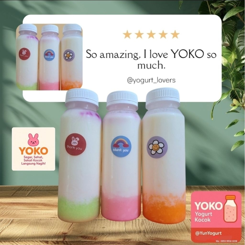 

YoKo (Yogurt Kocok) drink