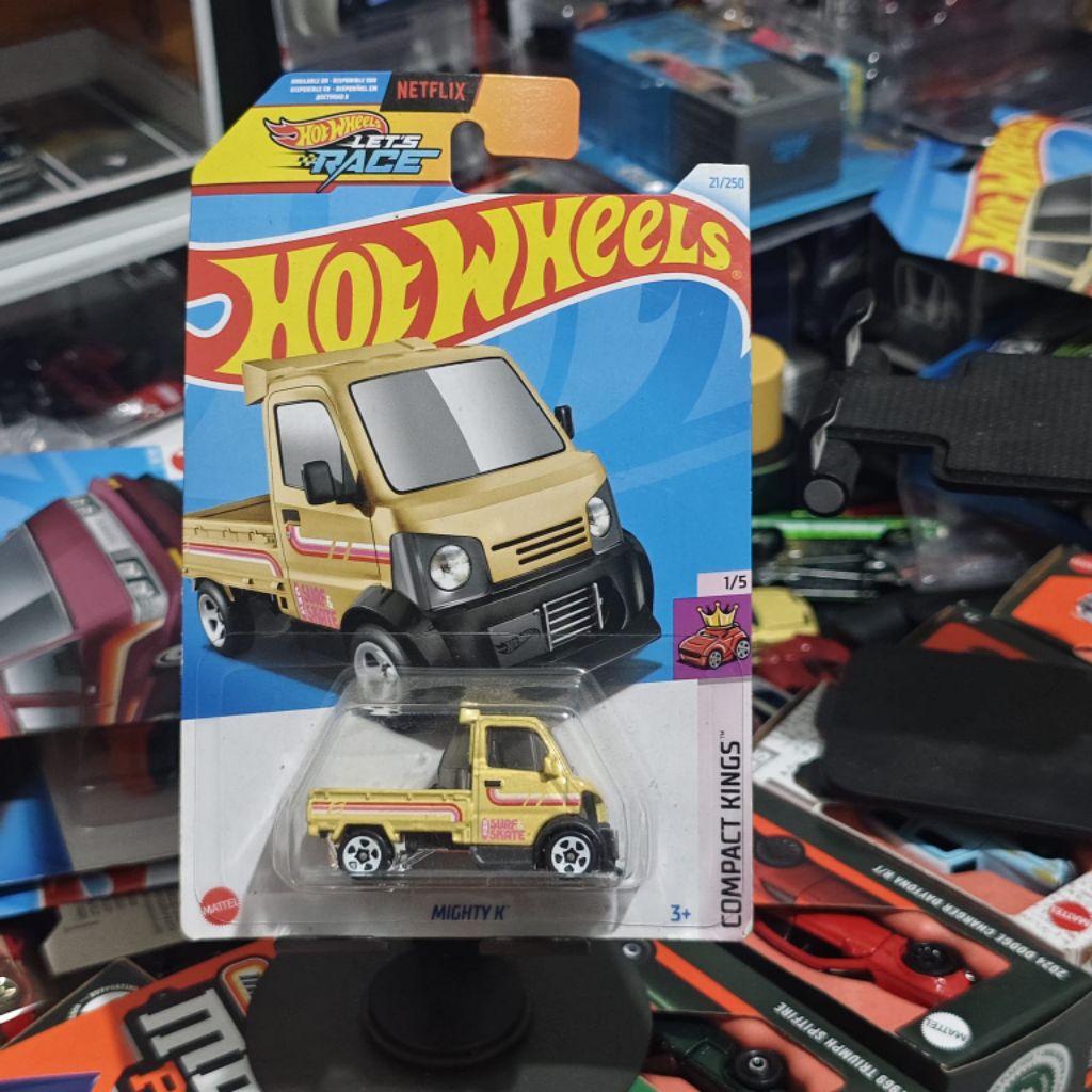 Hot Wheels Mighty K Putih