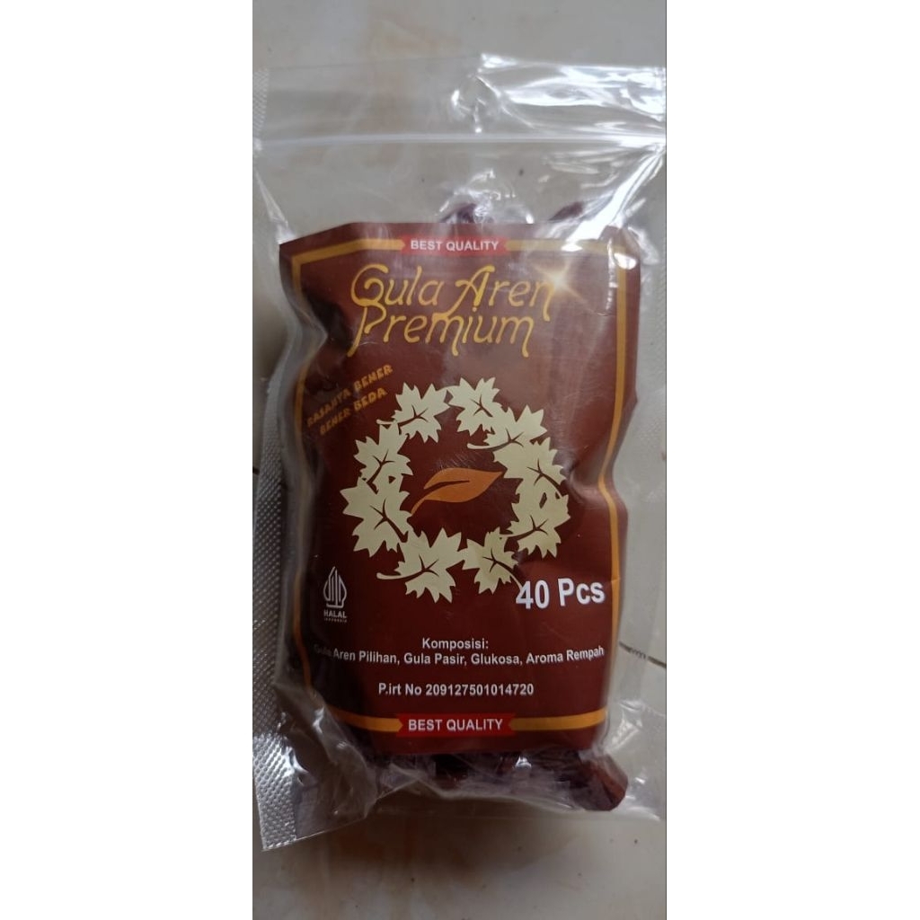 

Permen/ Candy Gula Aren Premium isi 40pcs Halal