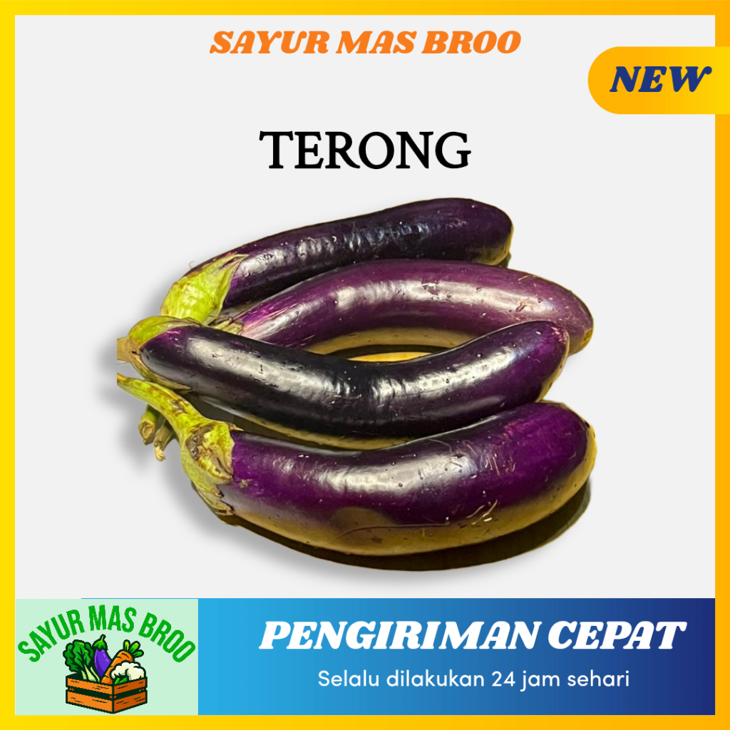 

Terong Ungu - Toko Sayur Sayuran Mas Broo Kota Palembang