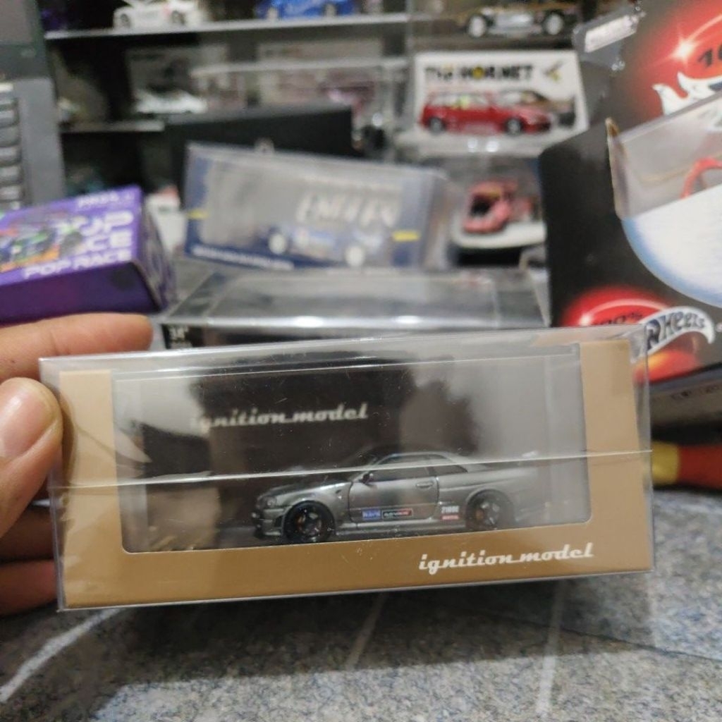IGNITION MODEL RESIN NISSAN NISMO R34 OMORI FACTORY CRS