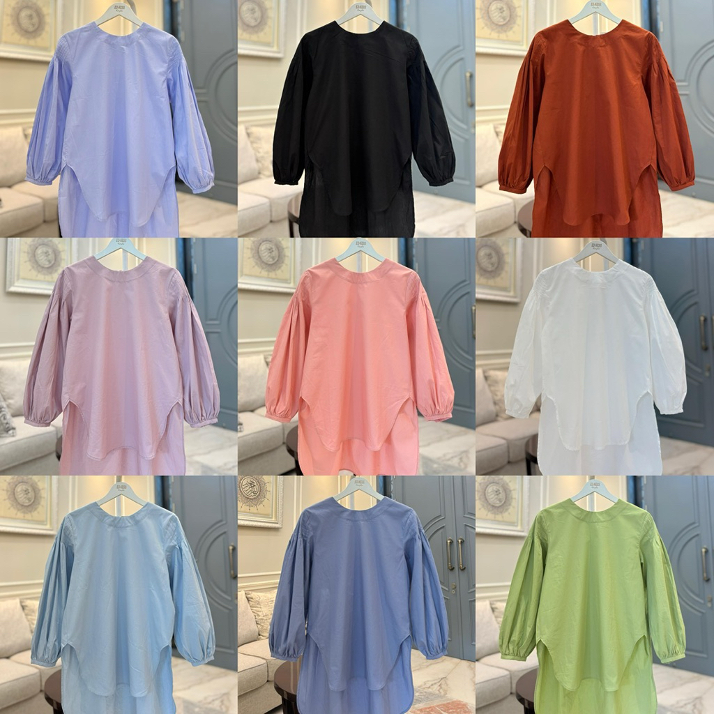 Blouse Pinguin Katun Poplin ori By Edness Kayla