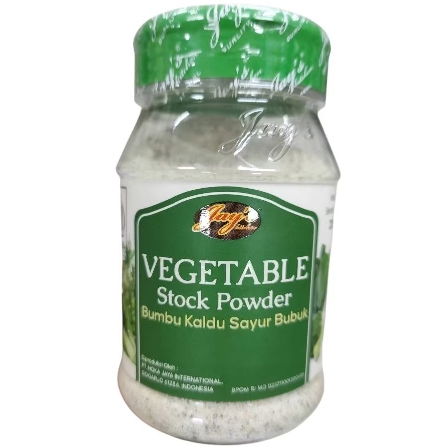 

Jay's kaldu sayur bubuk vegetables stock powder vegetarian friendly Halal 200gr