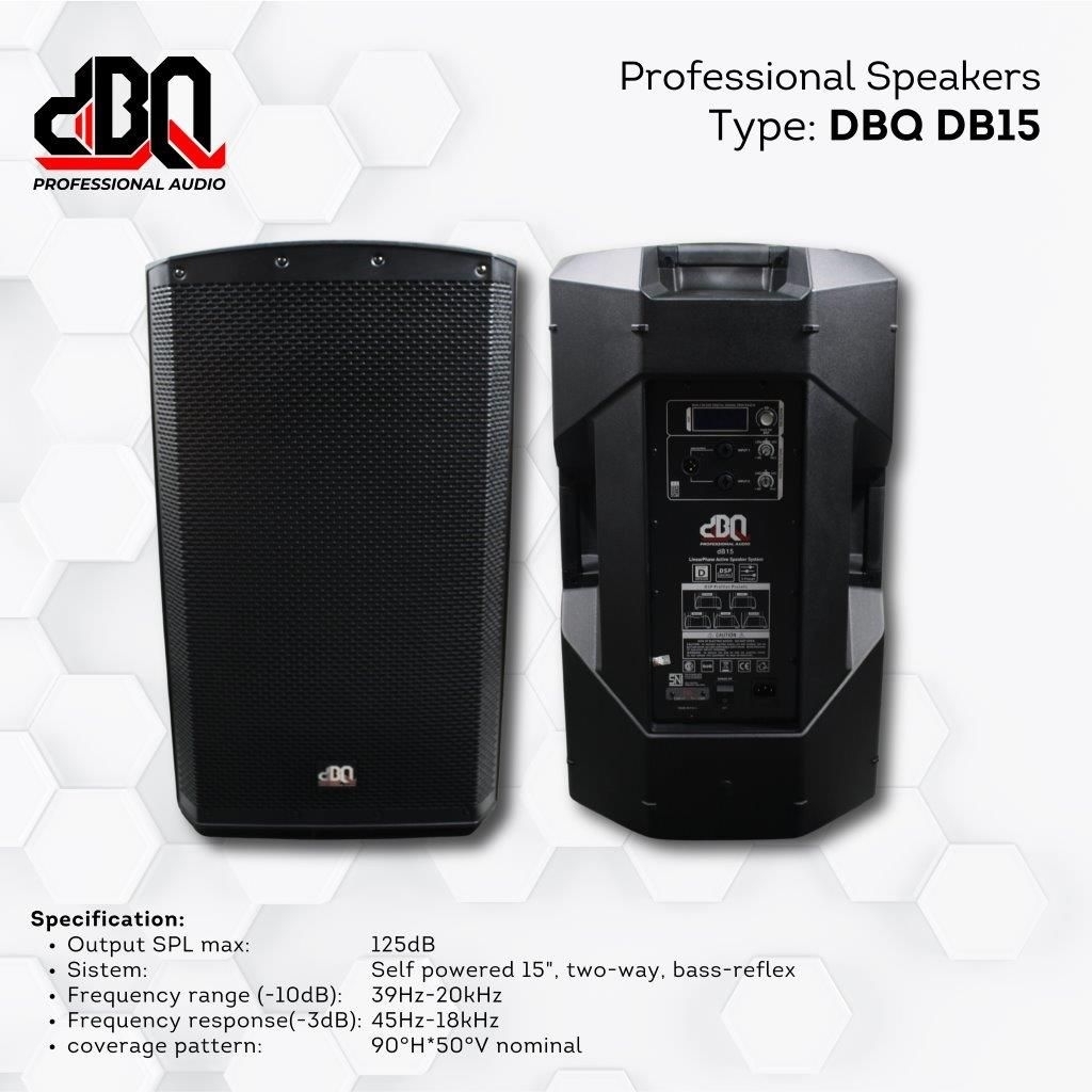 Speaker Active DBQ DB 15 INC