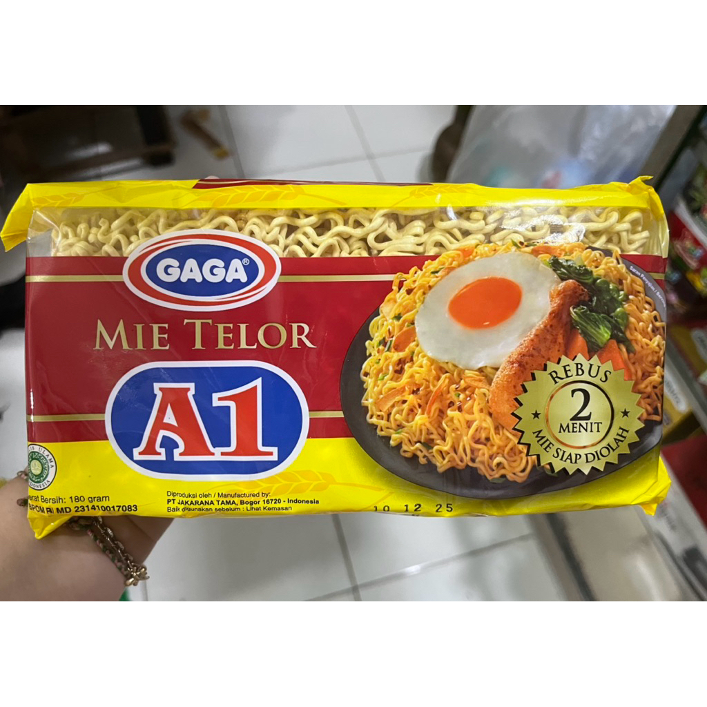 

MIE TELOR A1 GAGA
