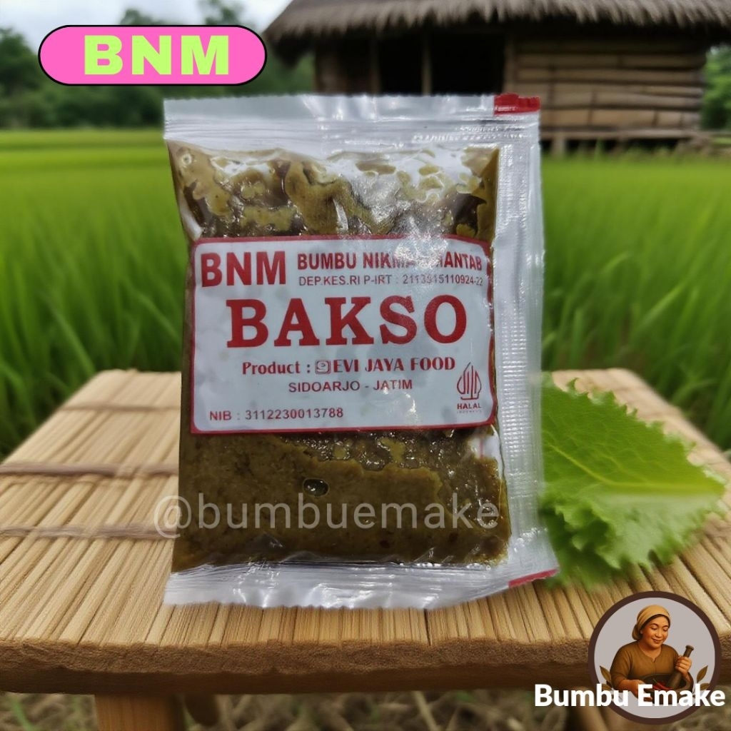 

{ BNM } Bumbu BAKSO / Bumbu Nikmat Murah / Bumbu Masak Instan