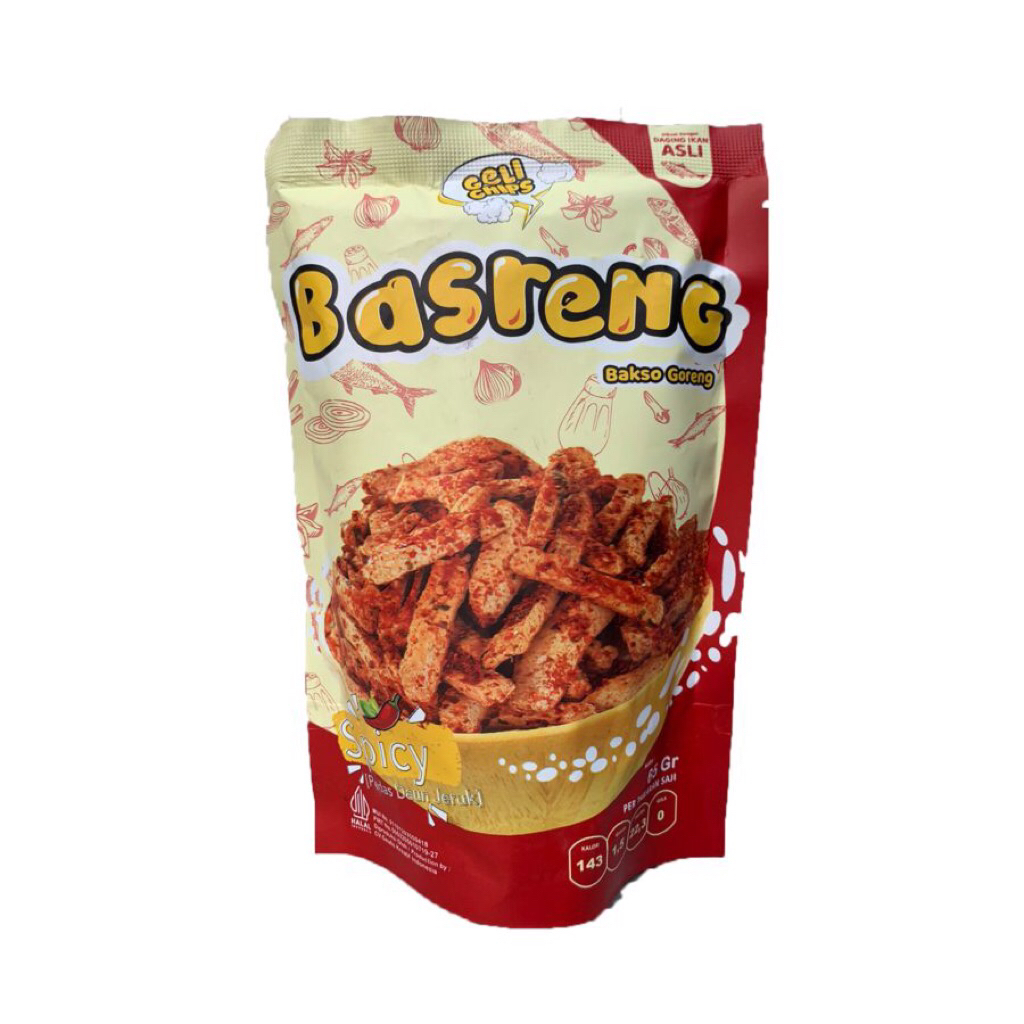 

Geli Chips || Basreng Spicy Daun Jeruk 65gr