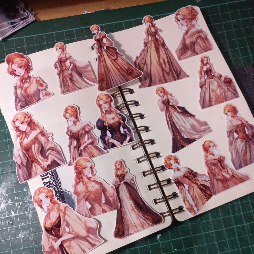 

ARTDOESWORK Princess from the East 2 stiker transparant