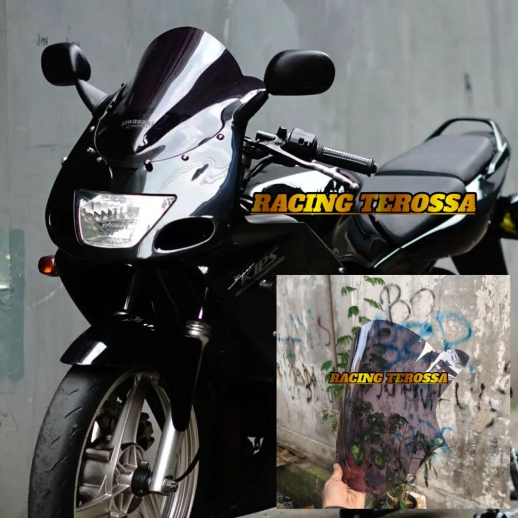 VISOR JENONG NINJA RR OLD 150 VISOR NINJA RR 150 OLD JENONG WINDAHIELD NINJA RR OLD