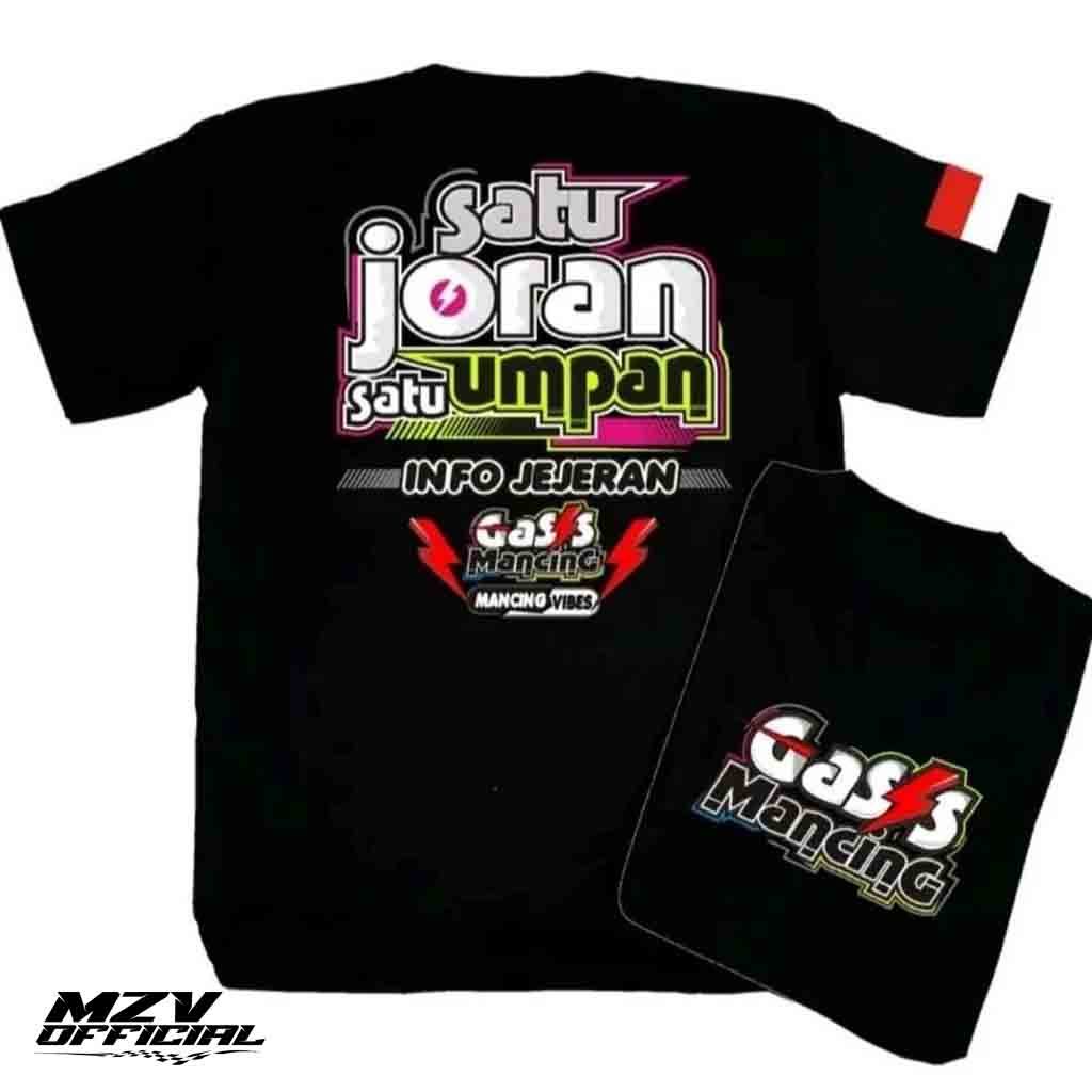 Kaos Kata Kata gas mancing Baju Kaos Kata-Kata Keren Nyindir Viral / T-Shirt Kaos Kata2 Motivasi Tul