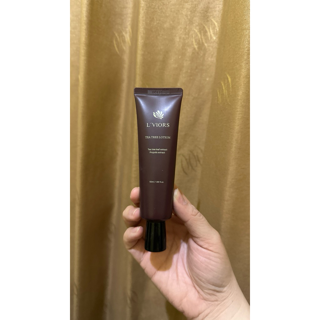 L'VIORS Tea Tree Lotion (cream jerawat)