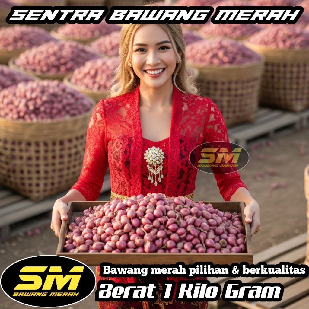 

BAWANG MERAH ASLI NGANJUK BERKUALITAS 1 KG